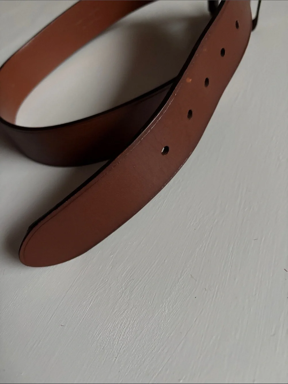 Polo Ralph Lauren Signature Pony Leather Belt 34